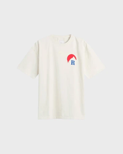 Moonlight Regatta Tee - Vintage White/ Red/Blue