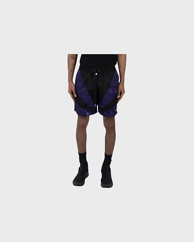 Gradient Short - Black/Deep Violet