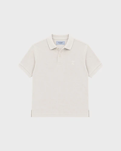 Di Casa Pique Polo - Ivory