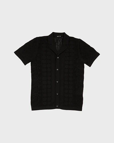 Monterrey Crochet Button Up Shirt