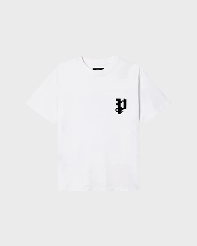 Pixelated Tee White