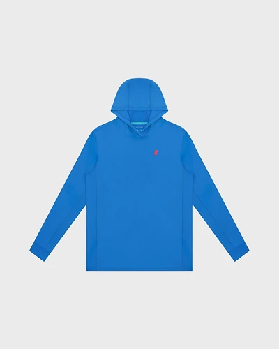 Men's Hooded Rashguard Directoire Blue