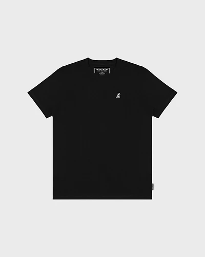 Men's Crew Neck Jersey T-Shirt Black A11
