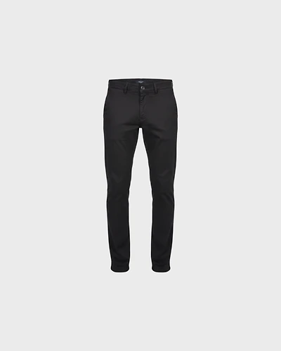 Slim Fit Chino Pants - Black