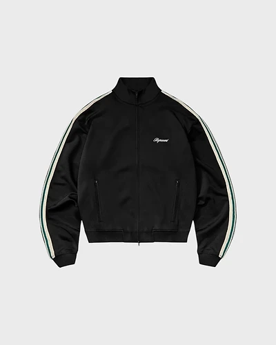 Taped Track Jacket - Jet Black