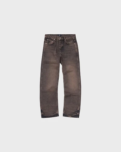 R2 Straight Leg Denim - Bark