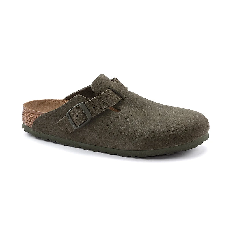 Women's Boston Narrow Thyme Suede