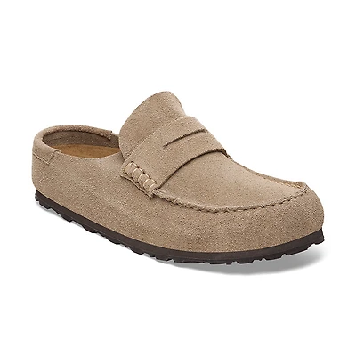 Women's Naples Wrapped Narrow Taupe Suede