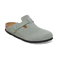 Women's Boston Soft Footbed Narrow Pure Sage Suede
