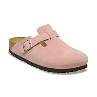 Women's Boston Narrow Pink Clay Suede