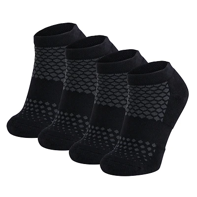 Junior's Small No Show 4 Pack