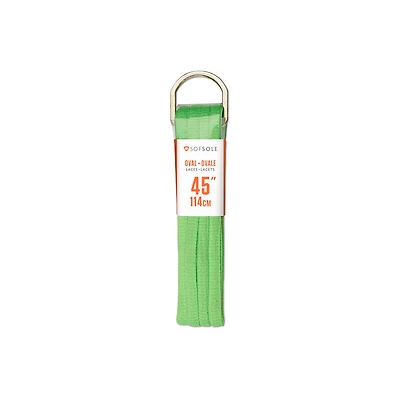 45" Oval Neon Green