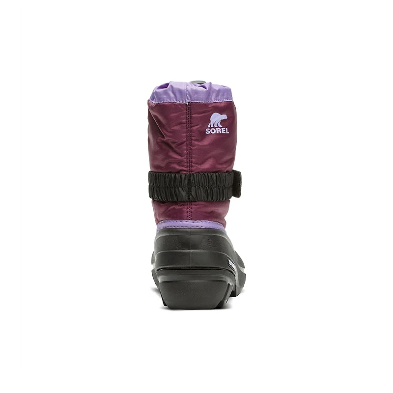 Kid's Preschool Youth Flurry Purple Dahlia/Paisley