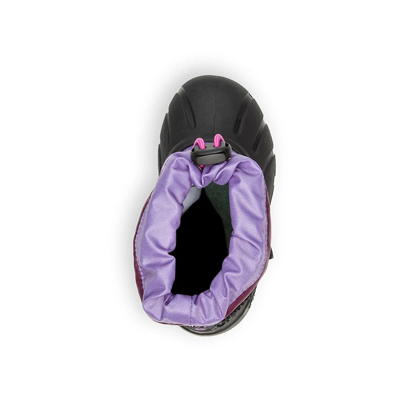 Kid's Preschool Youth Flurry Purple Dahlia/Paisley