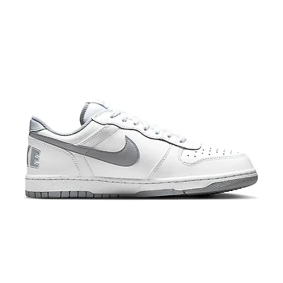 Men's Big Nike Low White/Wolf Grey