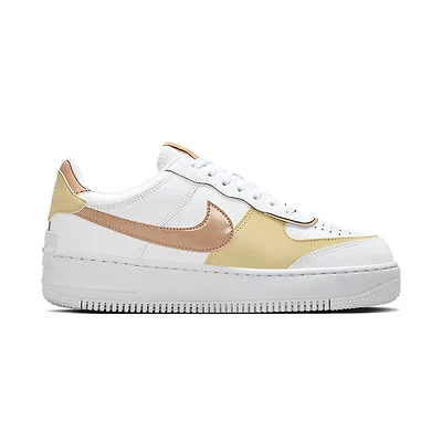 Women's Air Force 1 Shadow White/Hemp/Gold