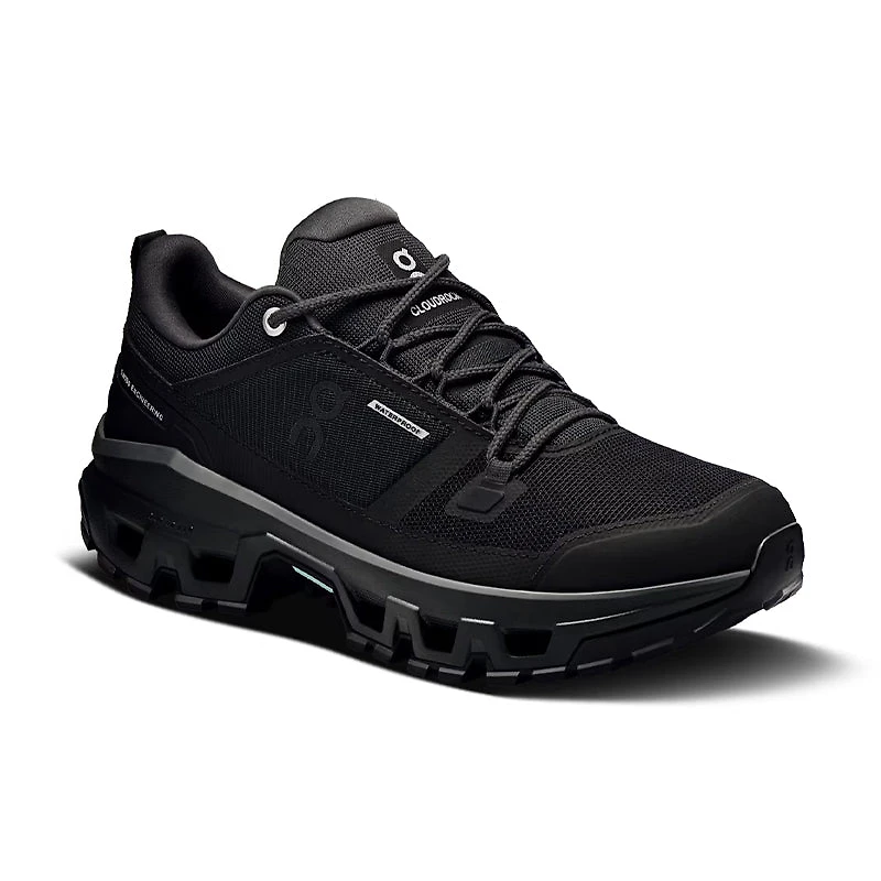 Women's Cloudrock Low Waterproof Black/Black