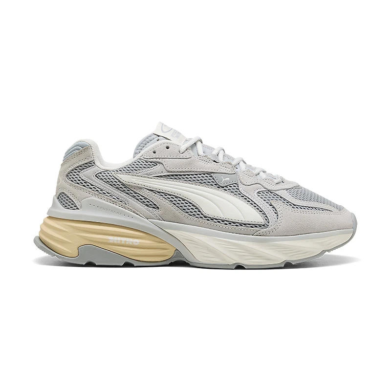 Men's Fade Nitro LS Cool Light Grey/White