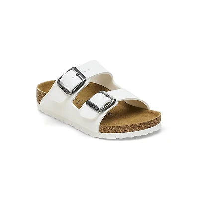 Kid's Preschool Arizona Narrow White Birko-Flor