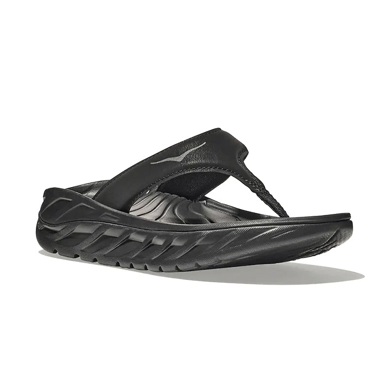 Women's Ora Recovery Flip Black/Dark Gull Gray