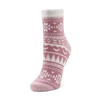 Fireside Aloe Crew Aztec Pink