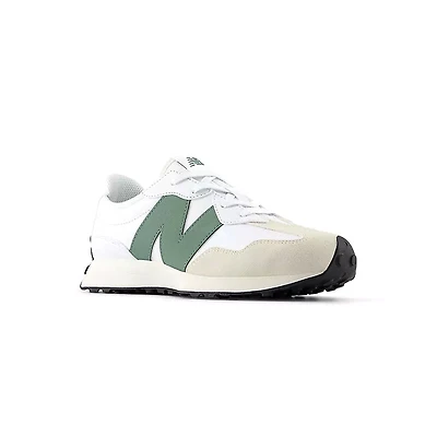 Kid's Grade School 327 White/Dark Juniper