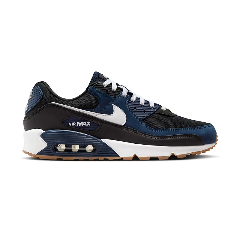 Men's Air Max 90 Midnight Navy/White/Gum