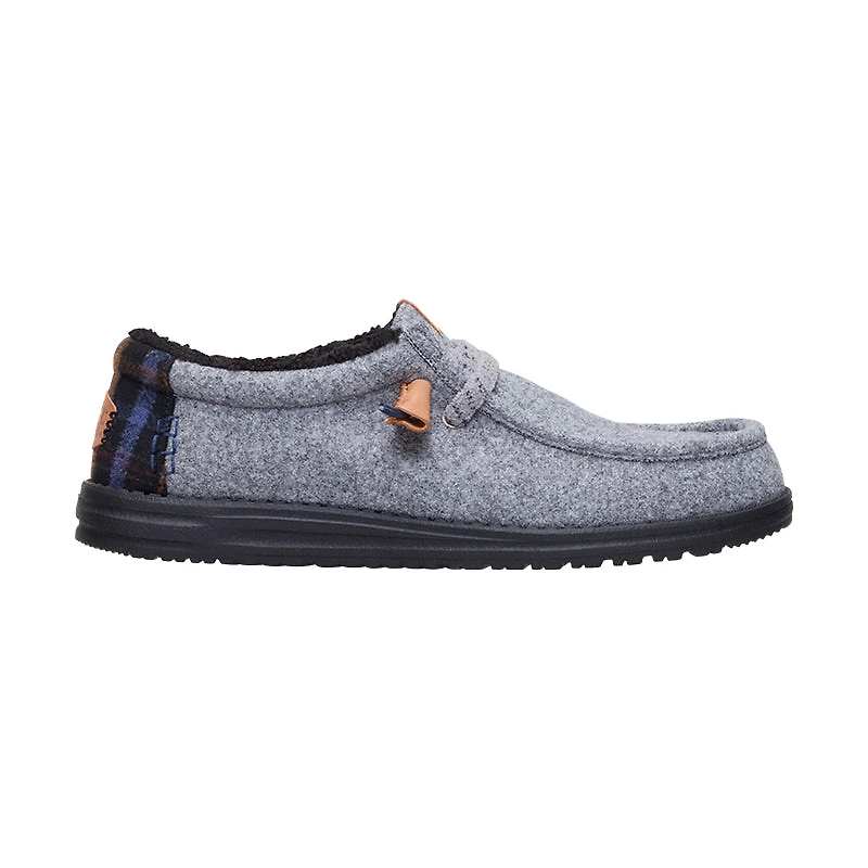 Men's Wally Cozy Plaid Smoke Grey/Multi