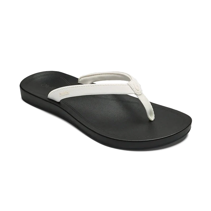 Women's Uiki Bright White/Lava Rock