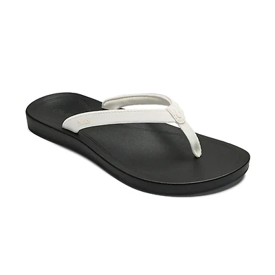 Women's Uiki Bright White/Lava Rock