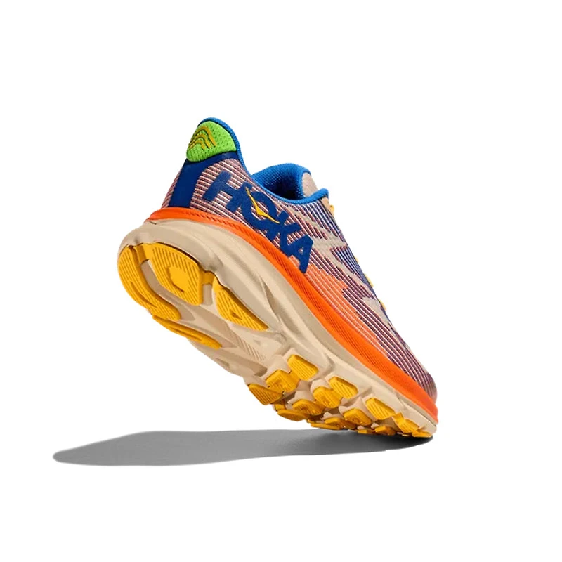 Kid's Grade School Clifton 9 Ultramarine/Tangerine