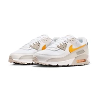 Men's Air Max 90 White/Laser Orange