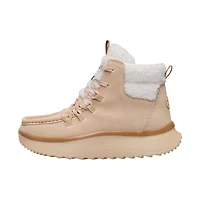 Women's Wendy Peak Apres Suede Cozy Stitch Tan