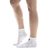 Core Run Sock Mid 2 Pack White