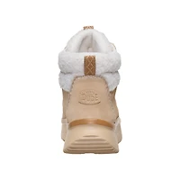 Women's Wendy Peak Apres Suede Cozy Stitch Tan