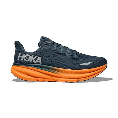 Men's Clifton 9 GORE-TEX Stormy Skies/Orange Zest