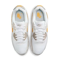 Men's Air Max 90 White/Laser Orange