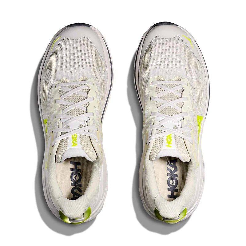 Men's Challenger 8 White/Neon Hoka Citrus