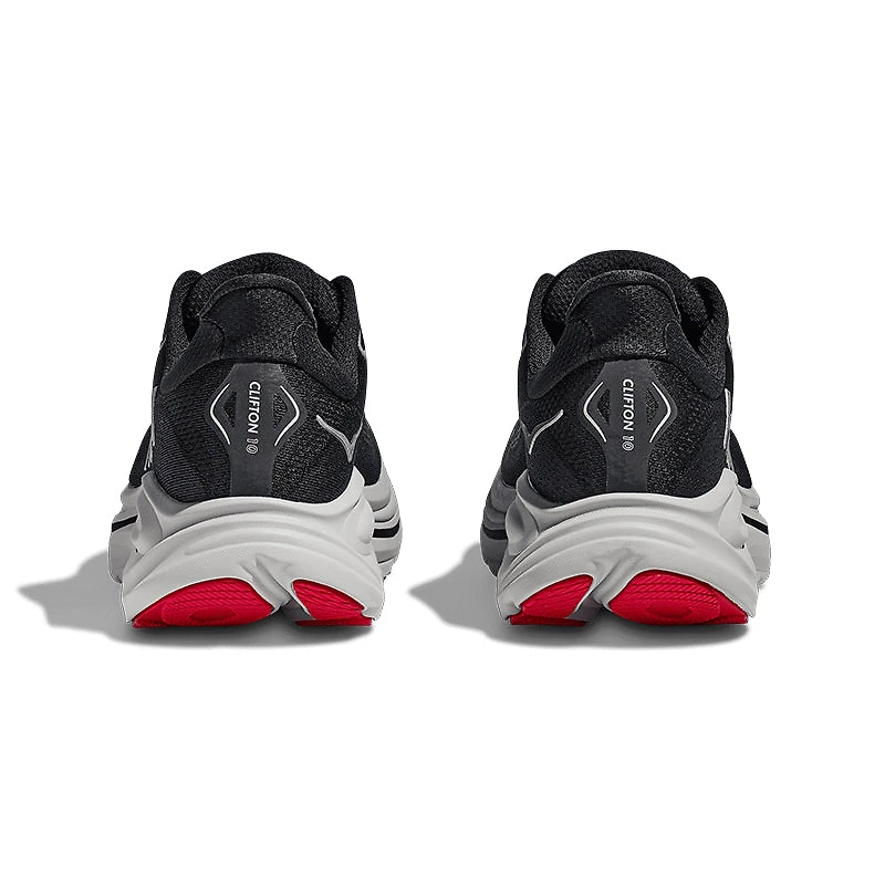 Men's Clifton 10 Black/Silver