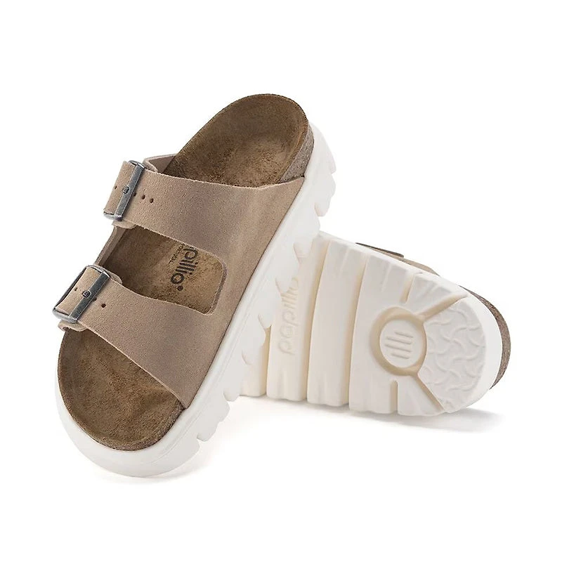 Women's Arizona Chunky Narrow Warm Sand Suede