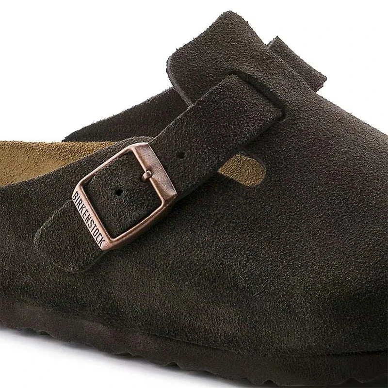 Men's Boston Soft Footbed Mocha Suede