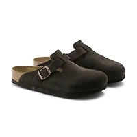 Men's Boston Soft Footbed Mocha Suede