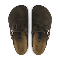 Men's Boston Soft Footbed Mocha Suede