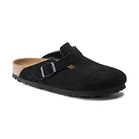Women's Boston Soft Footbed Black Suede