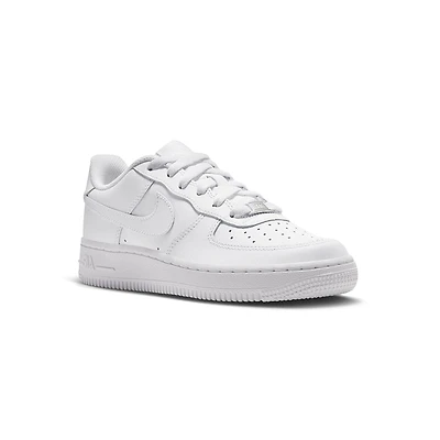 Kid's Grade School Air Force 1 LE White/White/White