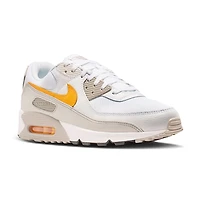 Men's Air Max 90 White/Laser Orange