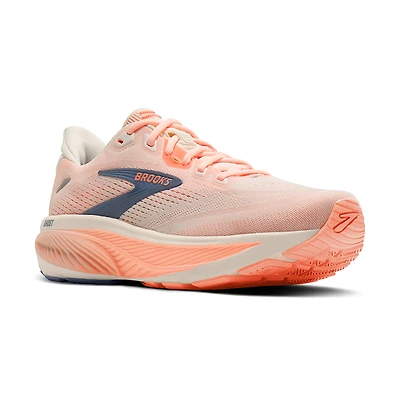 Women's Ghost 18 Star White/Cyber Peach/Grey