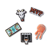 Jibbitz 5 Pack MVP Basketball