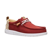 Men's Wally Craft Linen Burnt Red/Multi