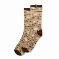 Women's Leslie Graphic Crew Sock Cola Multi Uggisle